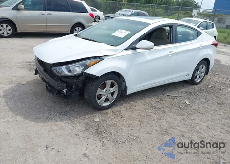 2016 Hyundai Elantra Value Edition from USA, damaged, VIN 5NPDH4AE8GH795016